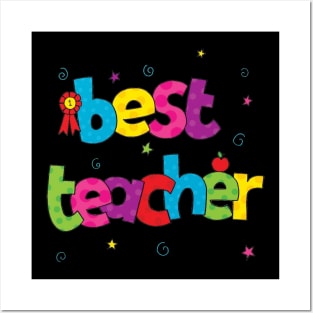 Best teacher Posters and Art